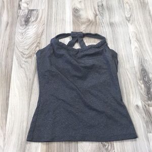 Prana Workout top with built in shelf bra